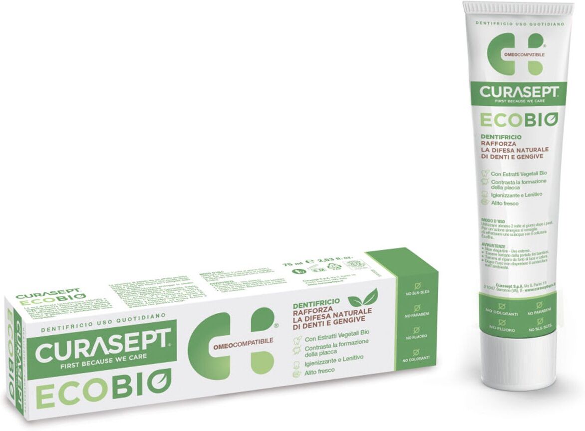 curasept ecobio dentifricio 75ml