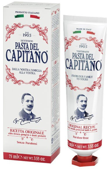 pasta del capitano 1905 dentifricio ricetta originale 75ml