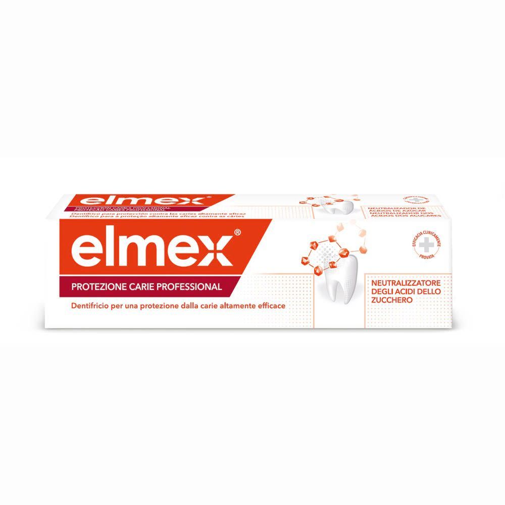 elmex professional dentifricio protezione carie professional 75ml
