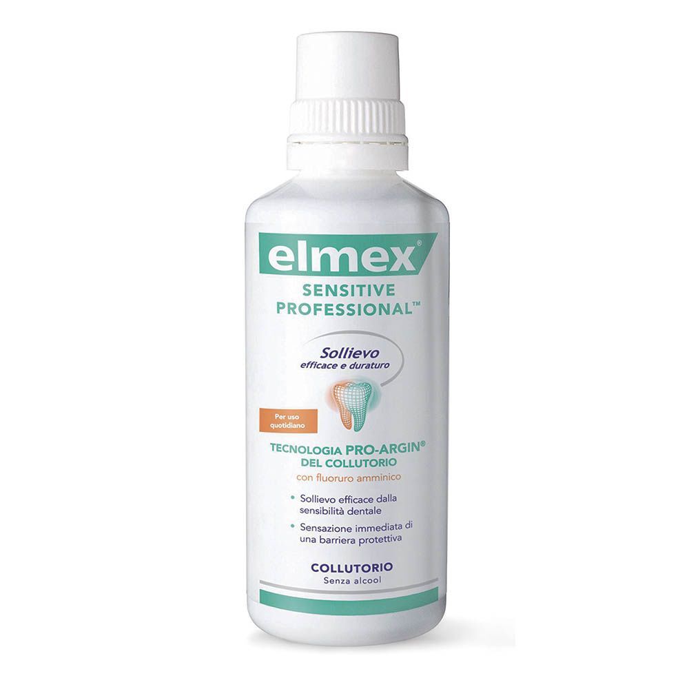 elmex sensitive professional collutorio denti sensibili 400ml