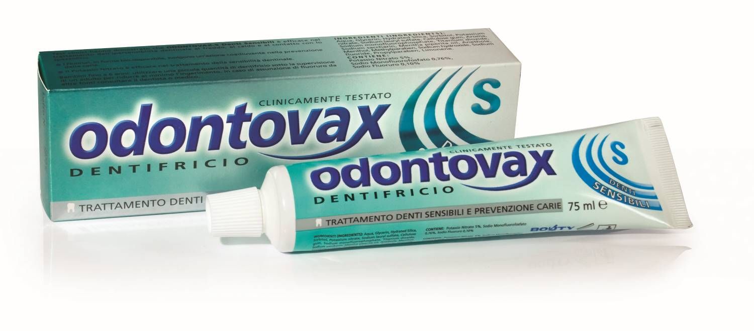 odontovax s dentifricio denti sensibili 75ml