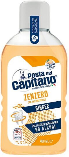 pasta del capitano collutorio zenzero 400ml