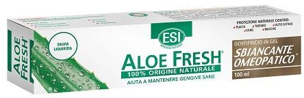 esi aloe fresh dentifricio sbiancante 100ml