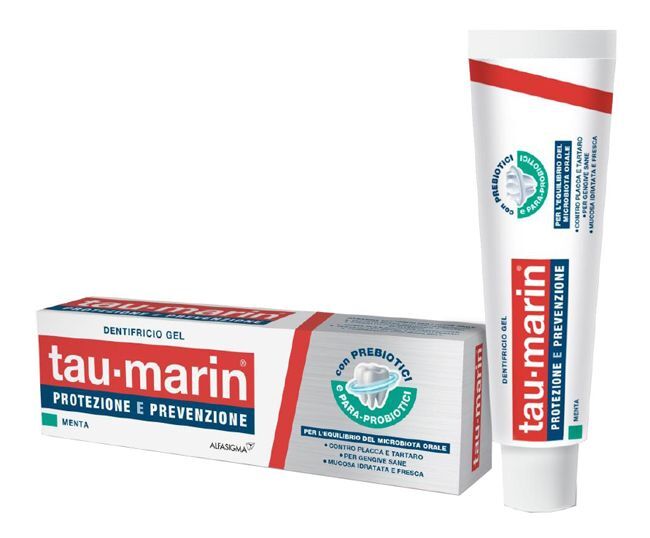tau marin dentifricio protezione e prevenzione aroma menta 75ml