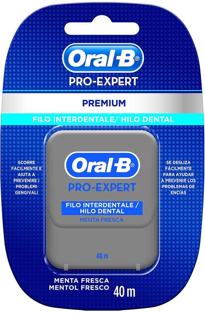 oral-b pro-expert clinic line filo interdentale 40m