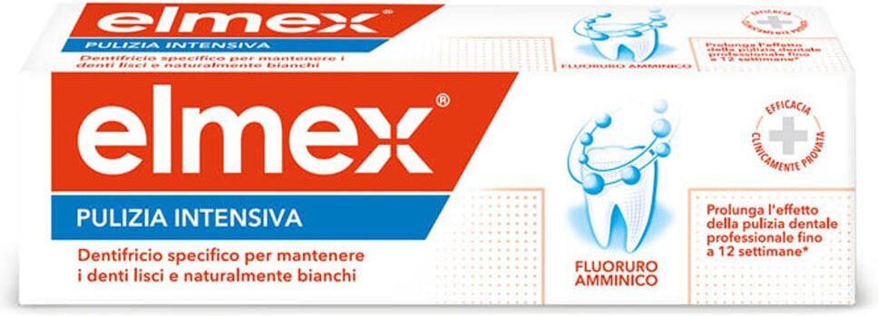 elmex dentifricio pulizia intensiva per denti lisci e naturalmente bianchi 50ml