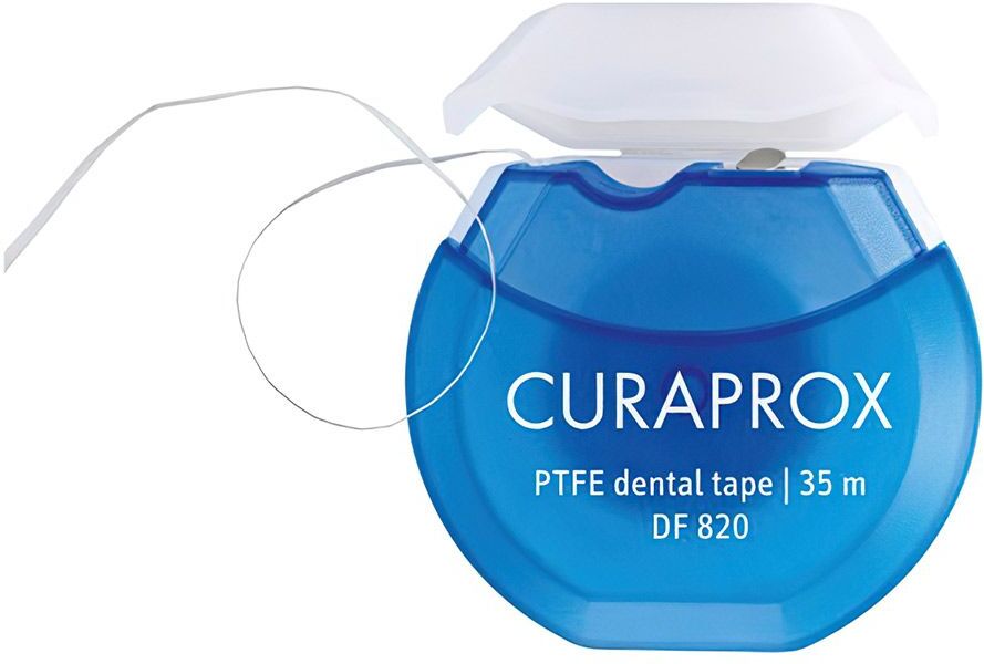 curaprox df 820 ptfe floss filo interdentale 35m