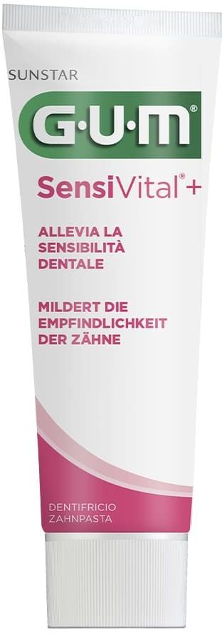 gum sensivital+ dentifricio denti sensibili 75ml