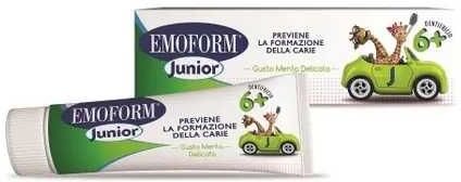 emoform junior dentifricio bambini 6+ gusto menta delicata 75ml