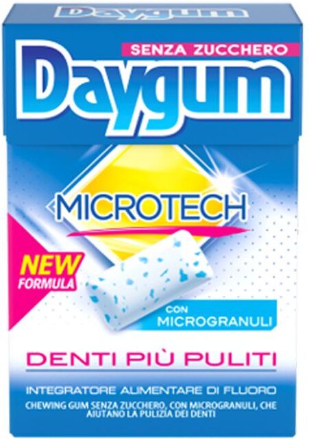 daygum microtech chewing gum senza zucchero 20 pezzi