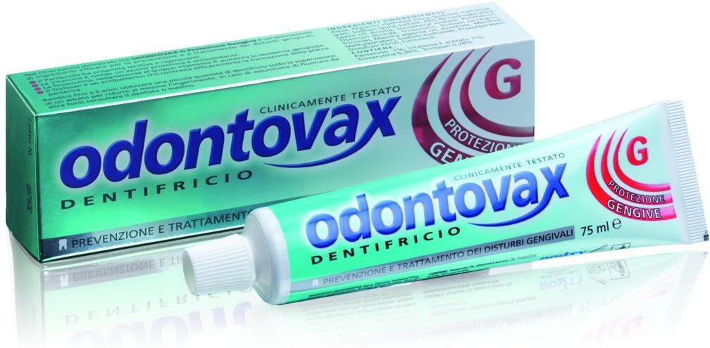 odontovax g dentifricio protezione gengive 75ml