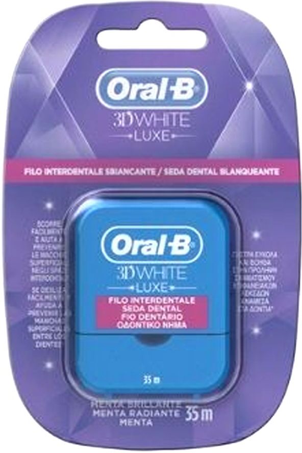 oral-b 3d luxe filo interdentale 35mt