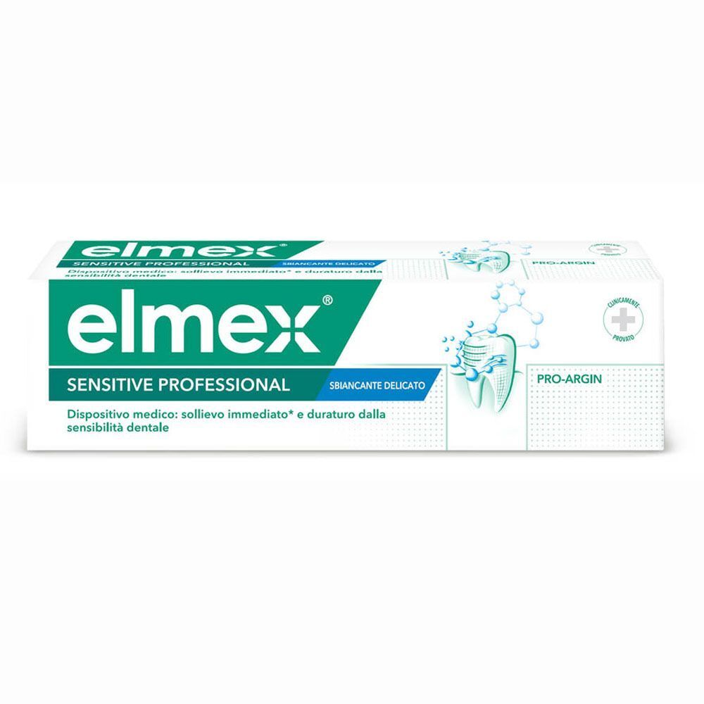 elmex sensitive professional whitening dentifricio sbiancante 75ml