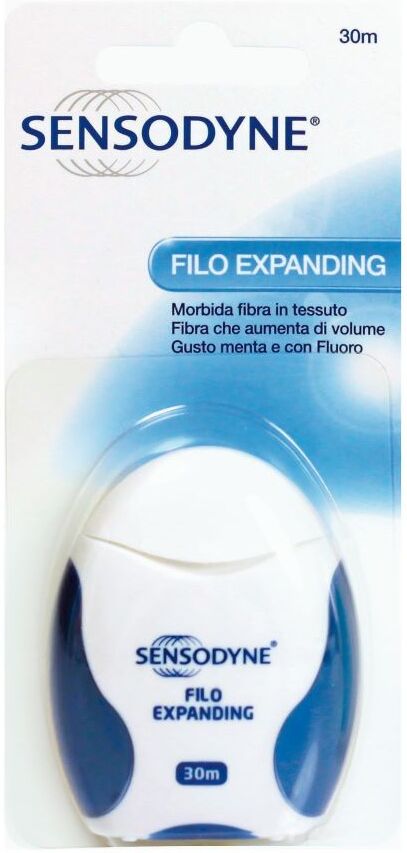 Sensodyne Filo Interdentale Expanding Con Fluoro Gusto Menta 30m