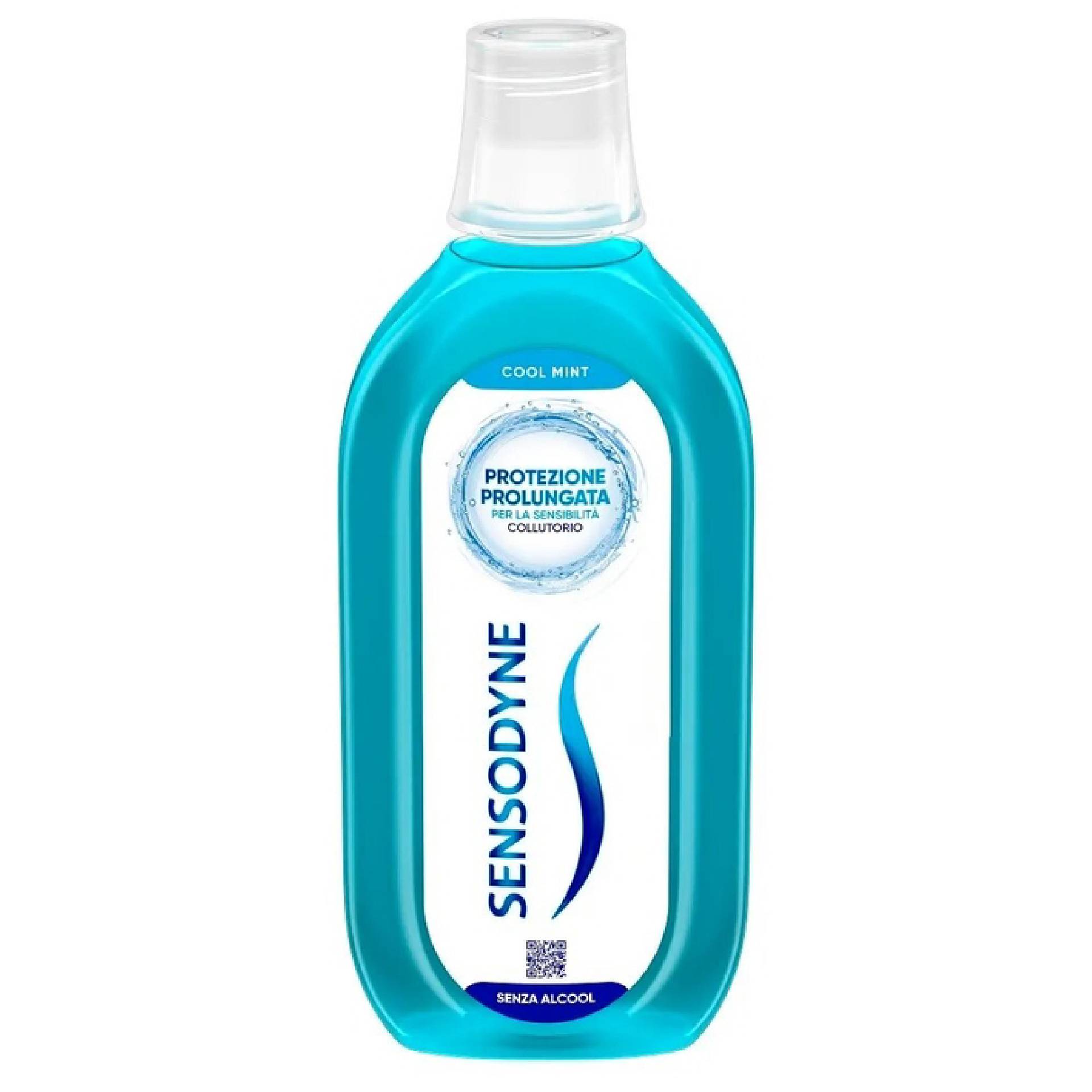 Sensodyne collutorio Cool mint Denti Sensibili alito Fresco Senza Alcool Gusto Menta 500ml&#8203;