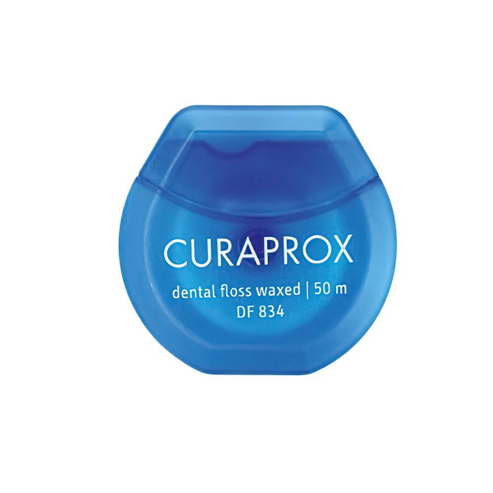 Curaprox Df 834 Dental Floss Waxed Filo Interdentale 50m