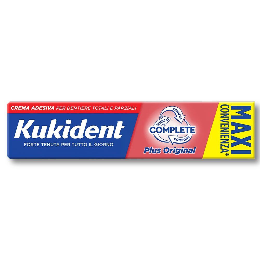 Kukident Complete Plus Original Adesivo Dentiere 65g