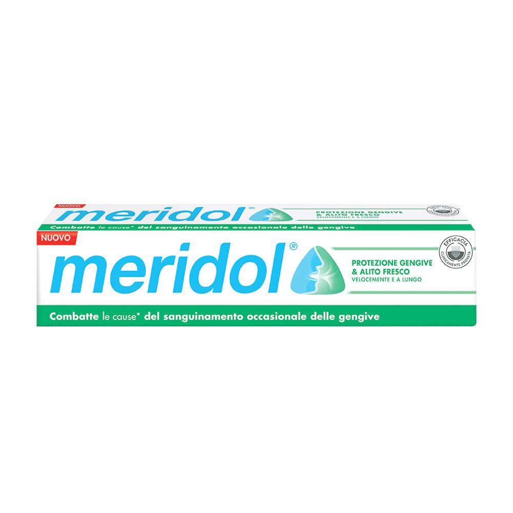 Meridol Protezione Gengive Alito Fresco Dentifricio Denti Sensibili 75ml