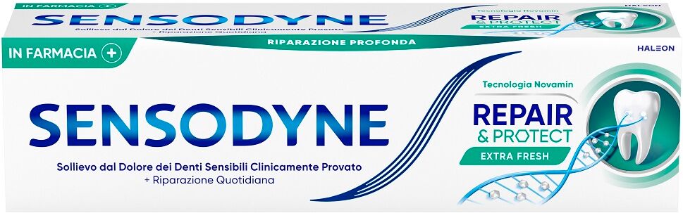 Sensodyne Repair E Protect Dentifricio Quotidiano Denti Sensibili Extra Fresh 75ml