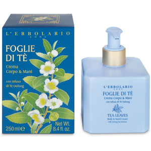 L'erbolario Foglie Di Tè Crema Corpo E Mani 250ml