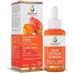 Colours Of Life Olio Fico D'india Viso E Corpo 100ml