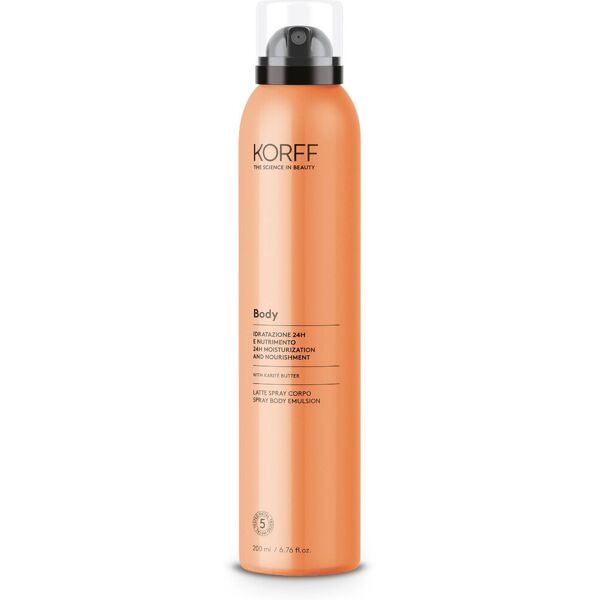 korff body latte spray corpo 200ml