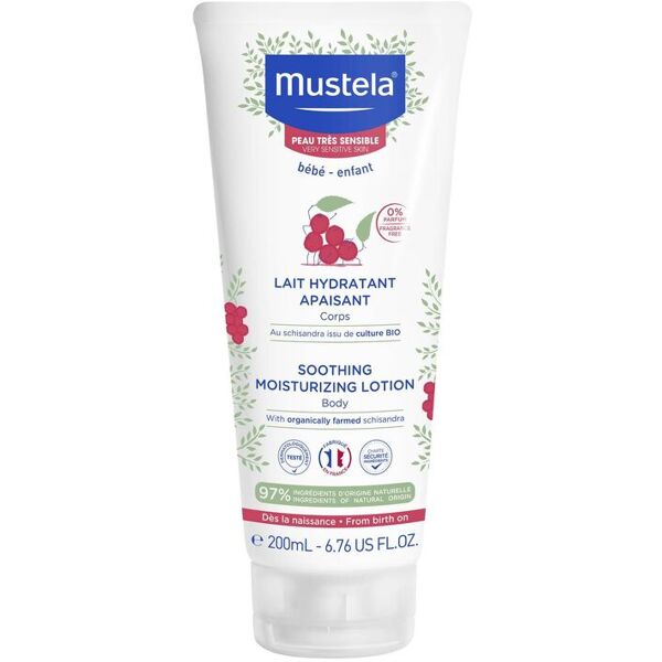 mustela latte corpo lenitivo 200ml