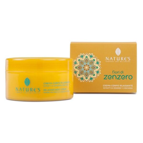 nature's fiori di zenzero crema corpo 200ml