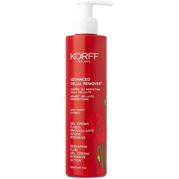 korff advanced cellu remover gel crema rimodellante 250ml