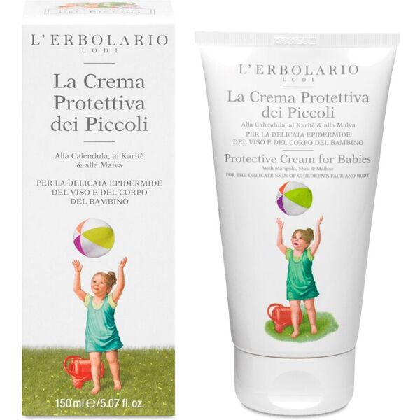 l'erbolario il giardino dei piccoli la crema protettiva 150ml