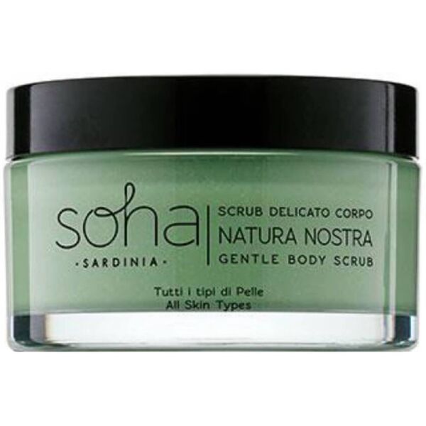 soha sardinia soha scrub corpo natura nostra 200ml