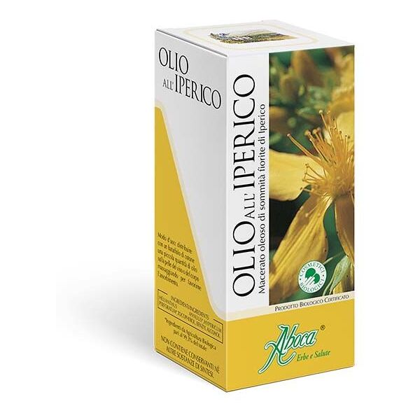 aboca olio iperico cosmetico bio idratante corpo 100ml