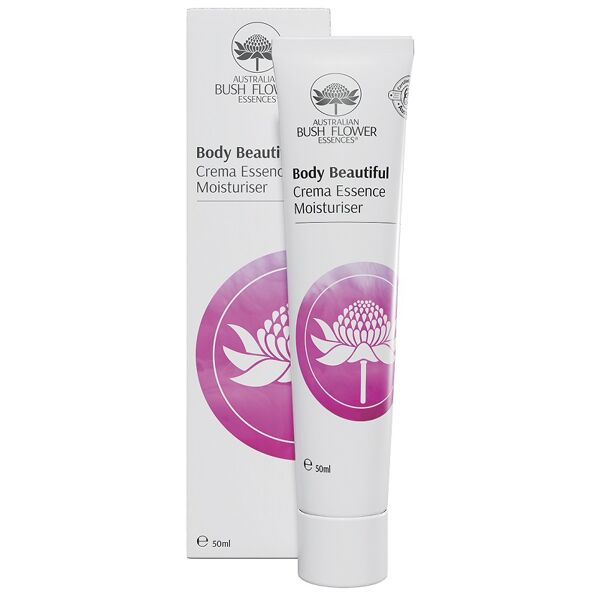 australian bush flower essences australian bush flowers body beautiful crema essence idratante 50ml