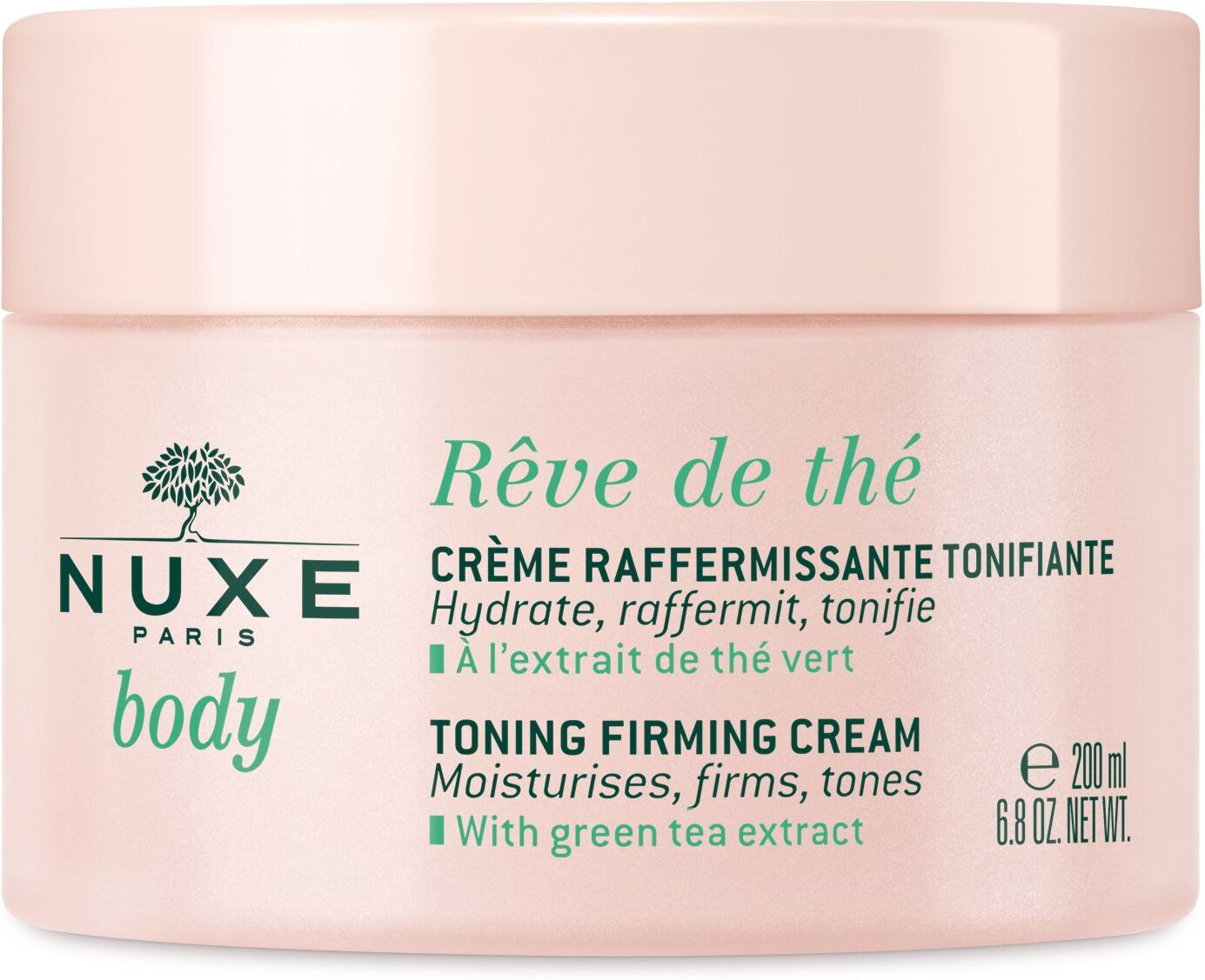 nuxe rêve de thé crema rassodante tonificante 200ml