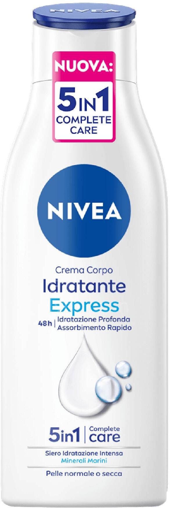 nivea crema corpo idratante express 500ml