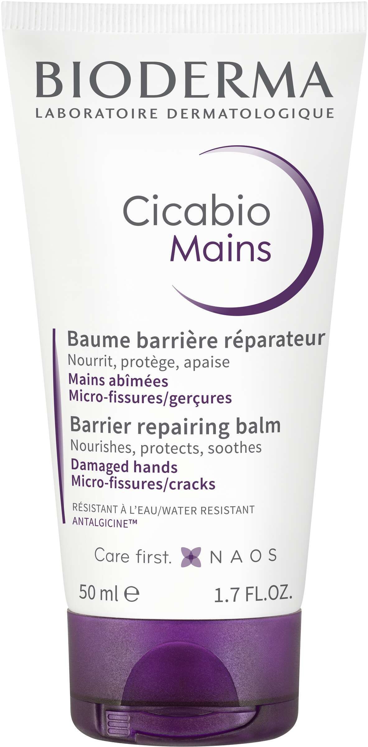 bioderma cicabio mains crema mani danneggiate screpolate fissurate 50ml