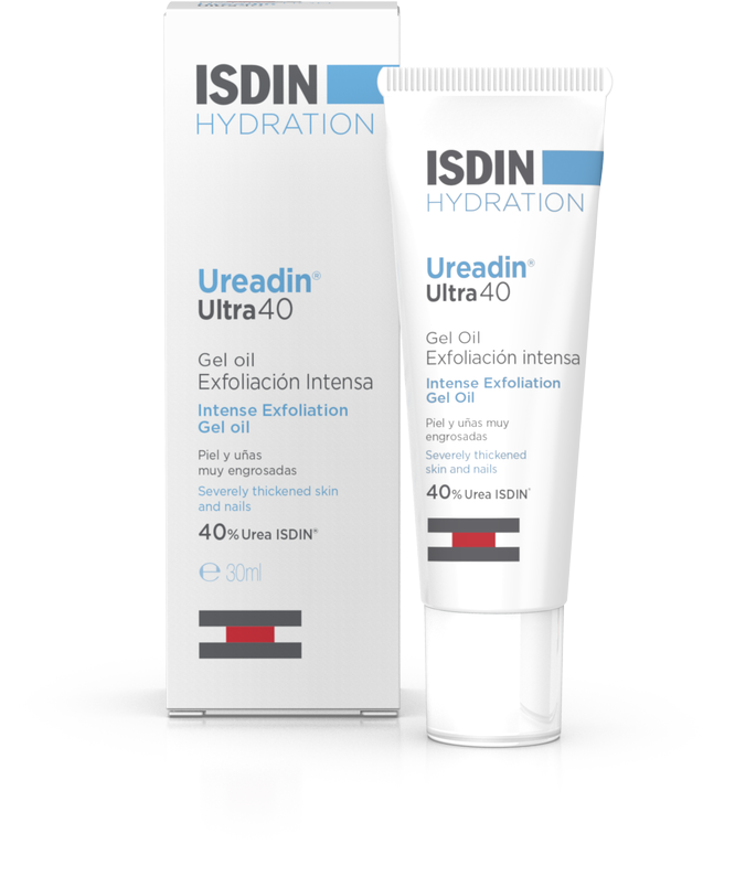 isdin ureadin ultra 40 gel-oil esfoliante unghie ispessite e callosità 30ml