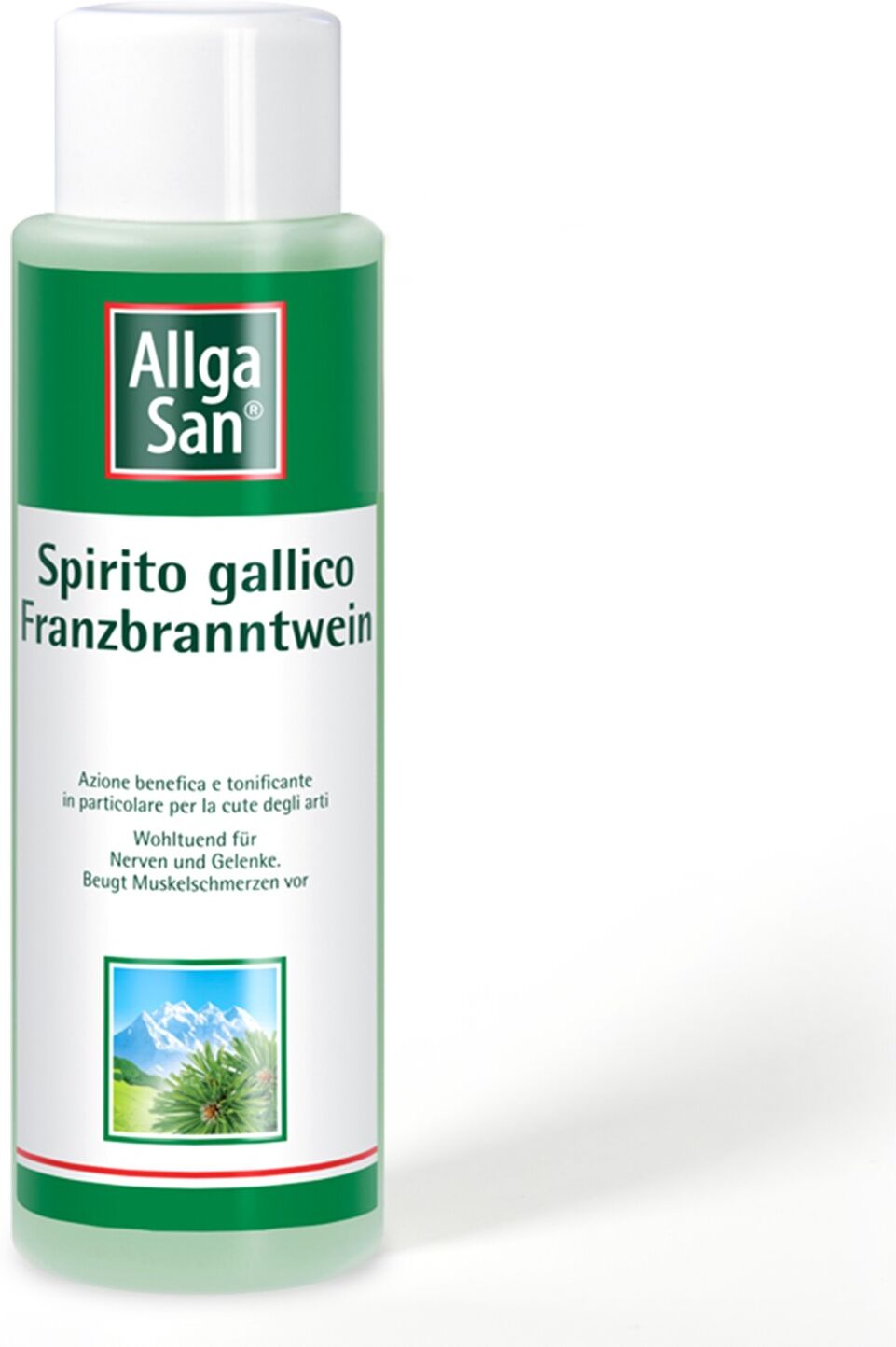 allga san allgasan spirito gallico frizione corpo schiena 250ml