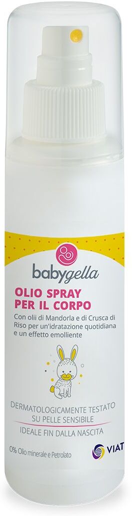 babygella prebiotic olio idratante spray 100ml