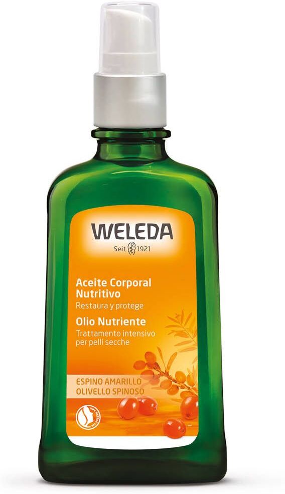 weleda olio corpo nutriente olivello spinoso 100ml