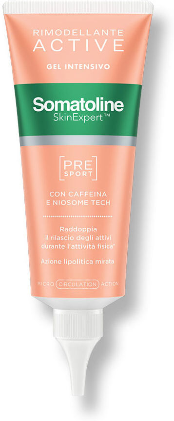 Somatoline Skinexpert Rimodellante Active Gel Intensivo Pre-sport Trattamento Gambe Rimodellante Caffeina E Niosome Tech 100ml