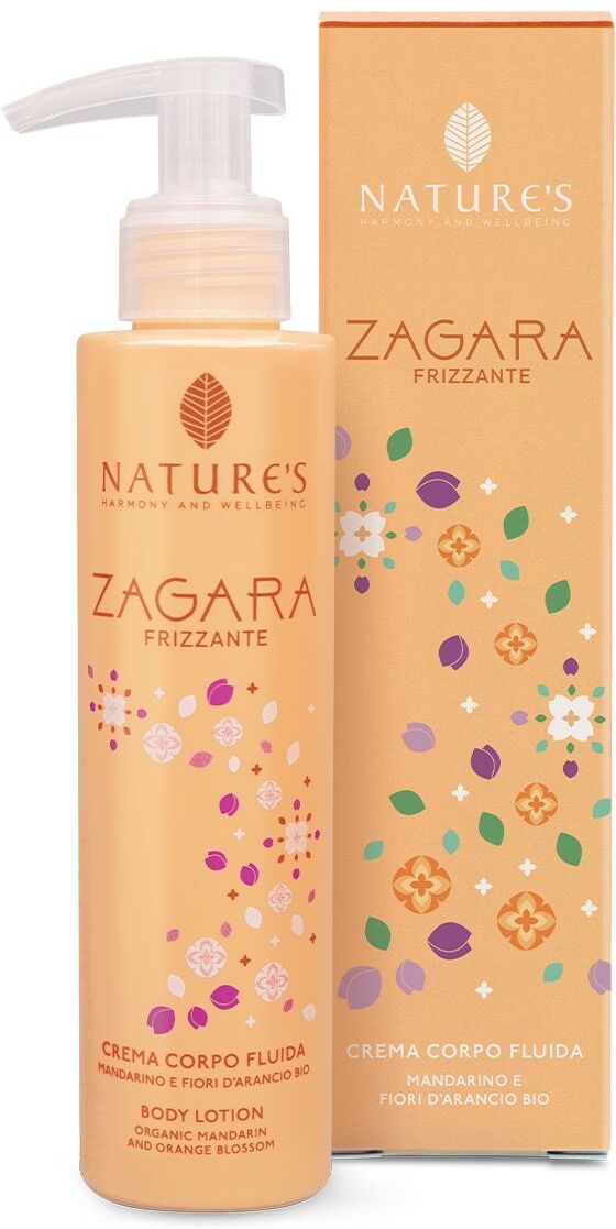 Nature's Zagara Frizzante Crema Corpo Fluida 150ml