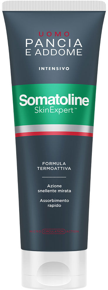 Somatoline Skinexpert Uomo Pancia E Addome Intensivo Trattamento Uomo Snellente Caffeina E Carnitina 250ml