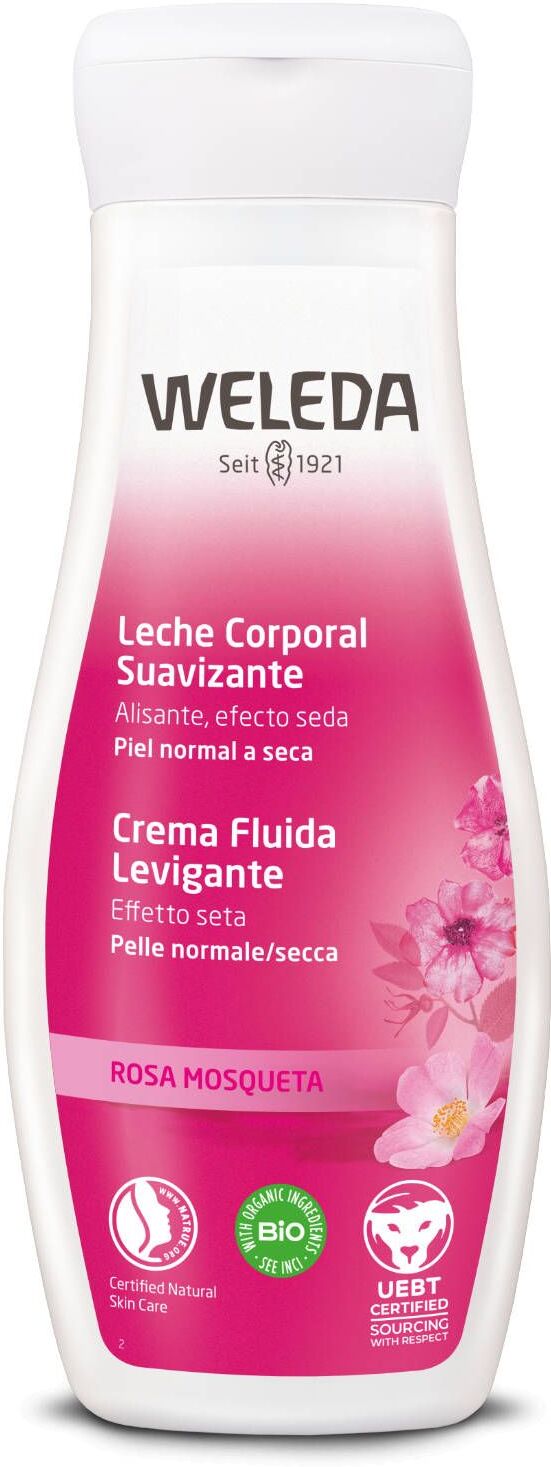 Weleda Crema Fluida Levigante Rosa Mosqueta 200ml