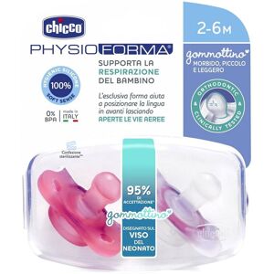 Chicco Gommottino Girl Silicone 2-6 Mesi 2 Pezzi