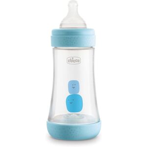 Chicco Biberon Silicone Perfect 5 Boy 2 Fori 240ml