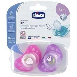 Chicco Succhietto Air Lumi Silicone 16-36mesi 2 Pezzi