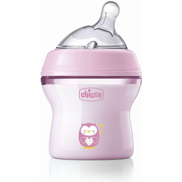 chicco biberon natural feeling flusso lento 0 mesi+ bimba 150ml