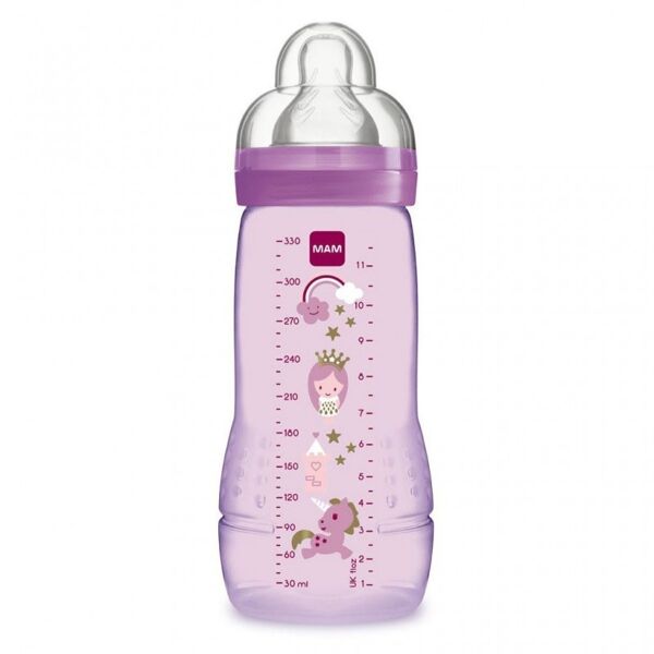 mam easy active baby biberon femmina 330ml