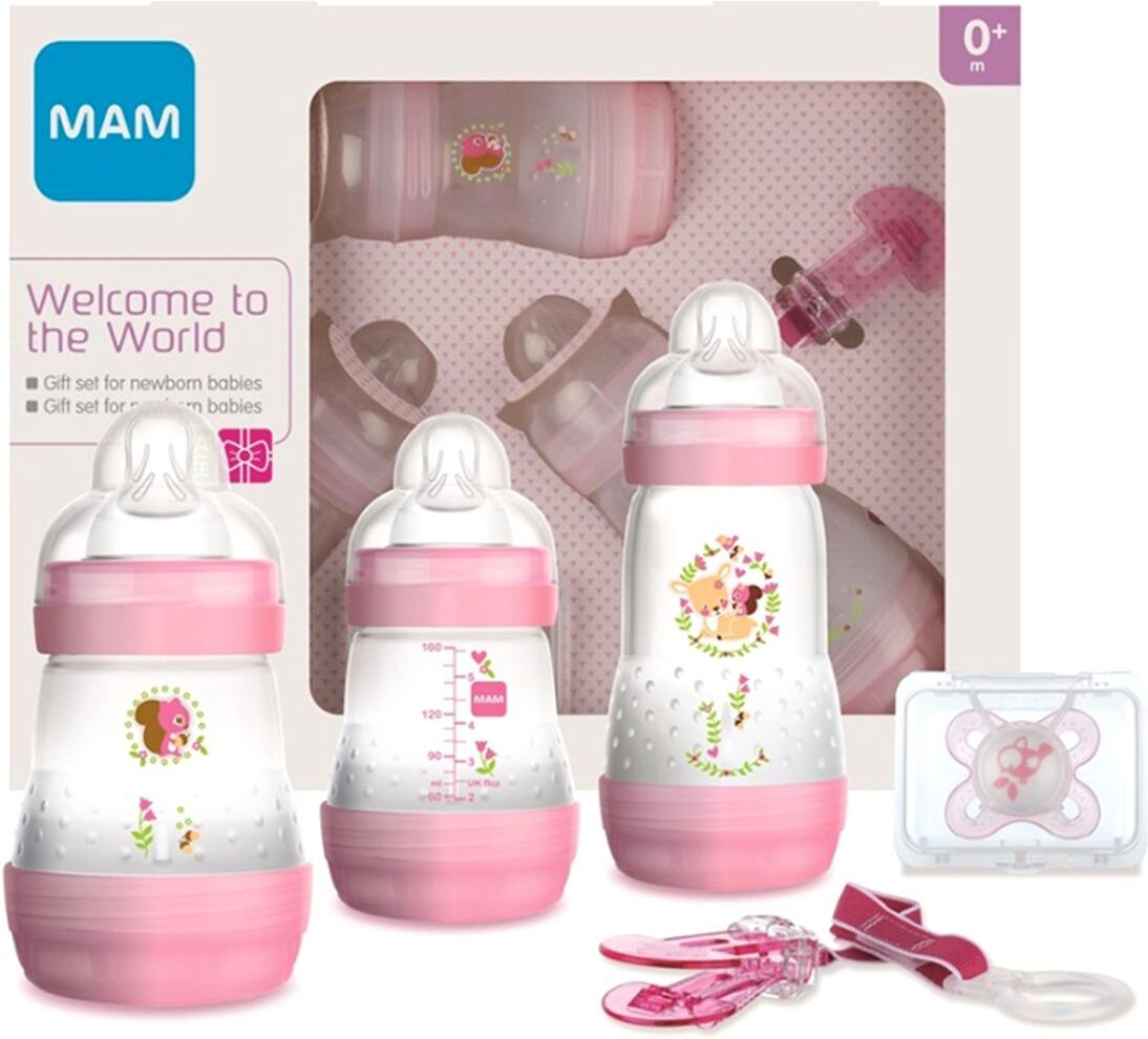 mam welcome to the world set regalo neonati bambina